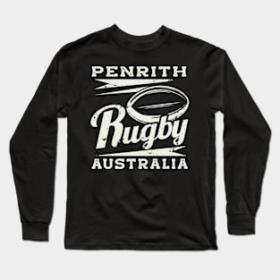 Vintage Penrith Australia Rugby Long Sleeve T-Shirt